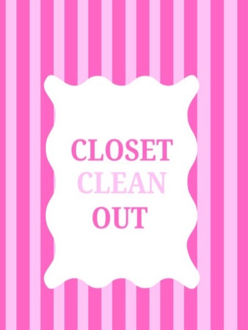 $399 Designer Bags Low Start - Closet Clean Out Flyer - For Live Show